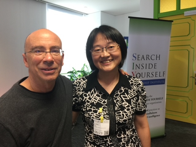 與Marc Lesser（google SIY課程創辦人之一）